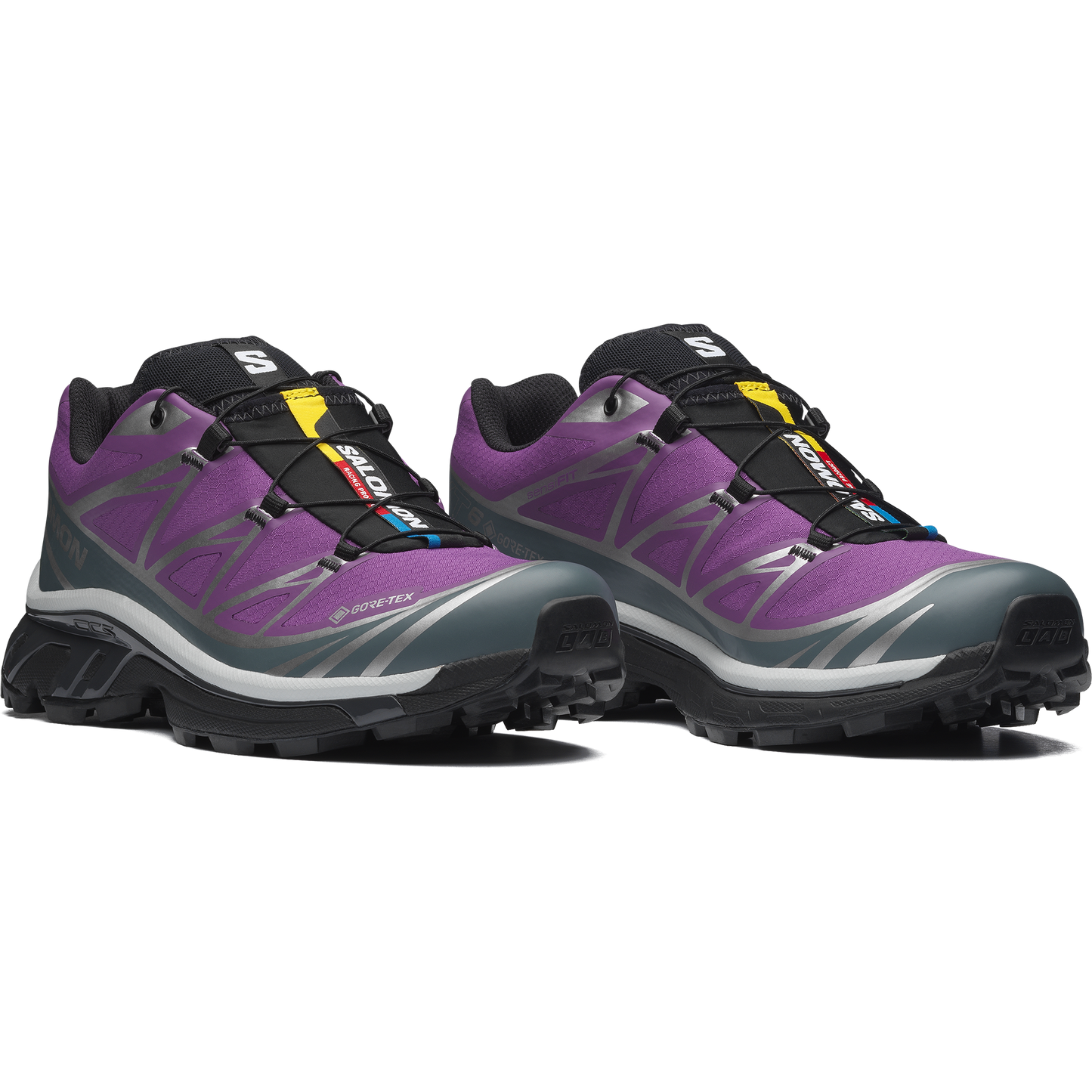 Salomon XT-6 Gore-Tex Concord Grape / Stormy Weathe vue de côté