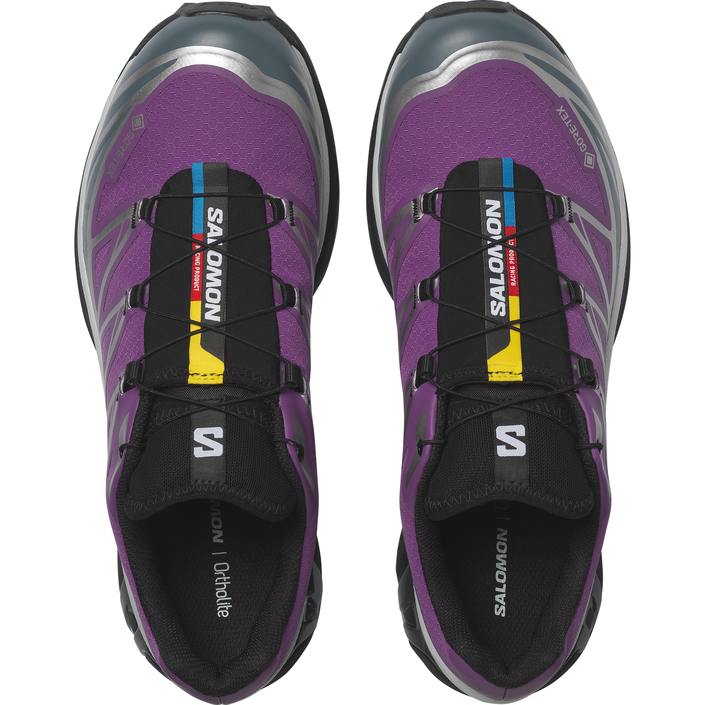 Salomon XT-6 Gore-Tex Concord Grape / Stormy Weathe vue d'en haut