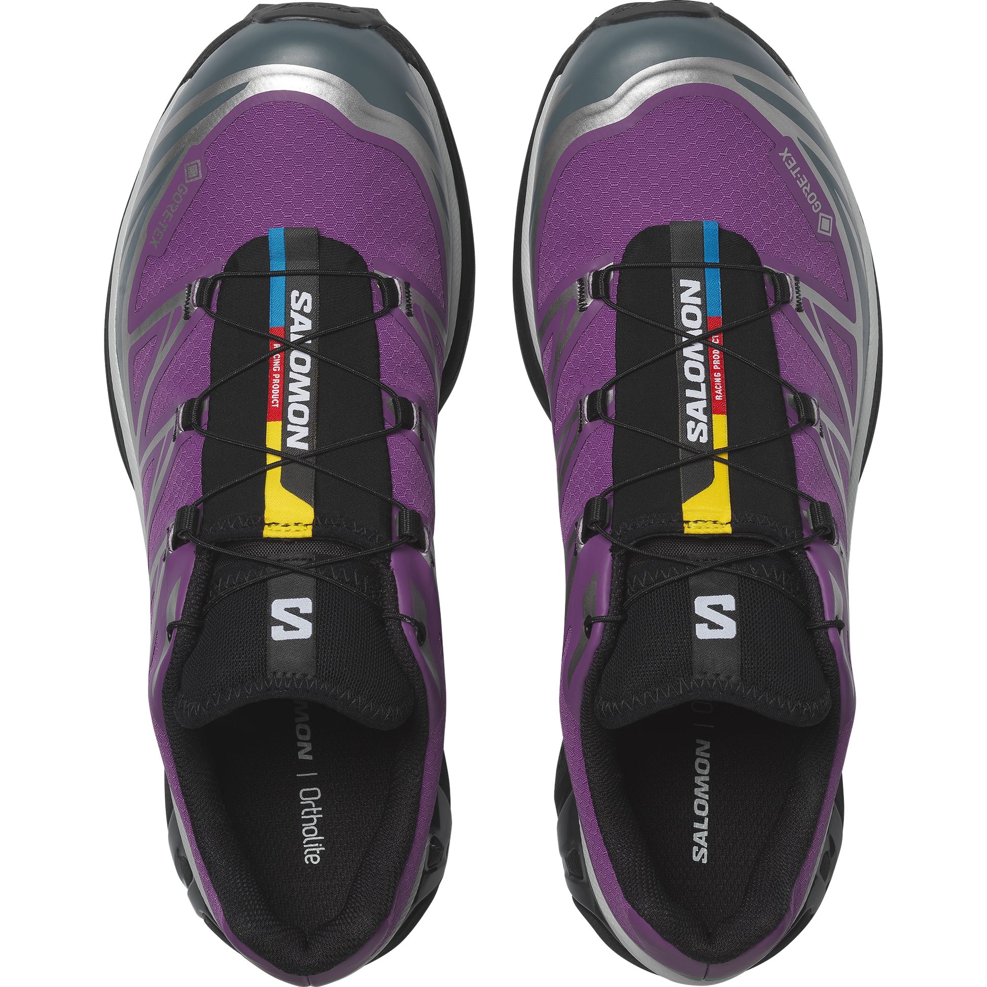 Salomon XT-6 Gore-Tex Concord Grape / Stormy Weathe vue d'en haut