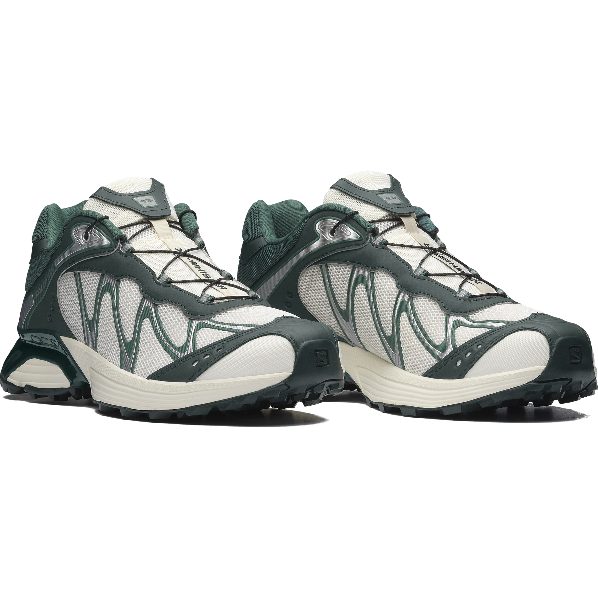 Salomon XT-Whisper Vanilla Ice / Green Gables vue de côté