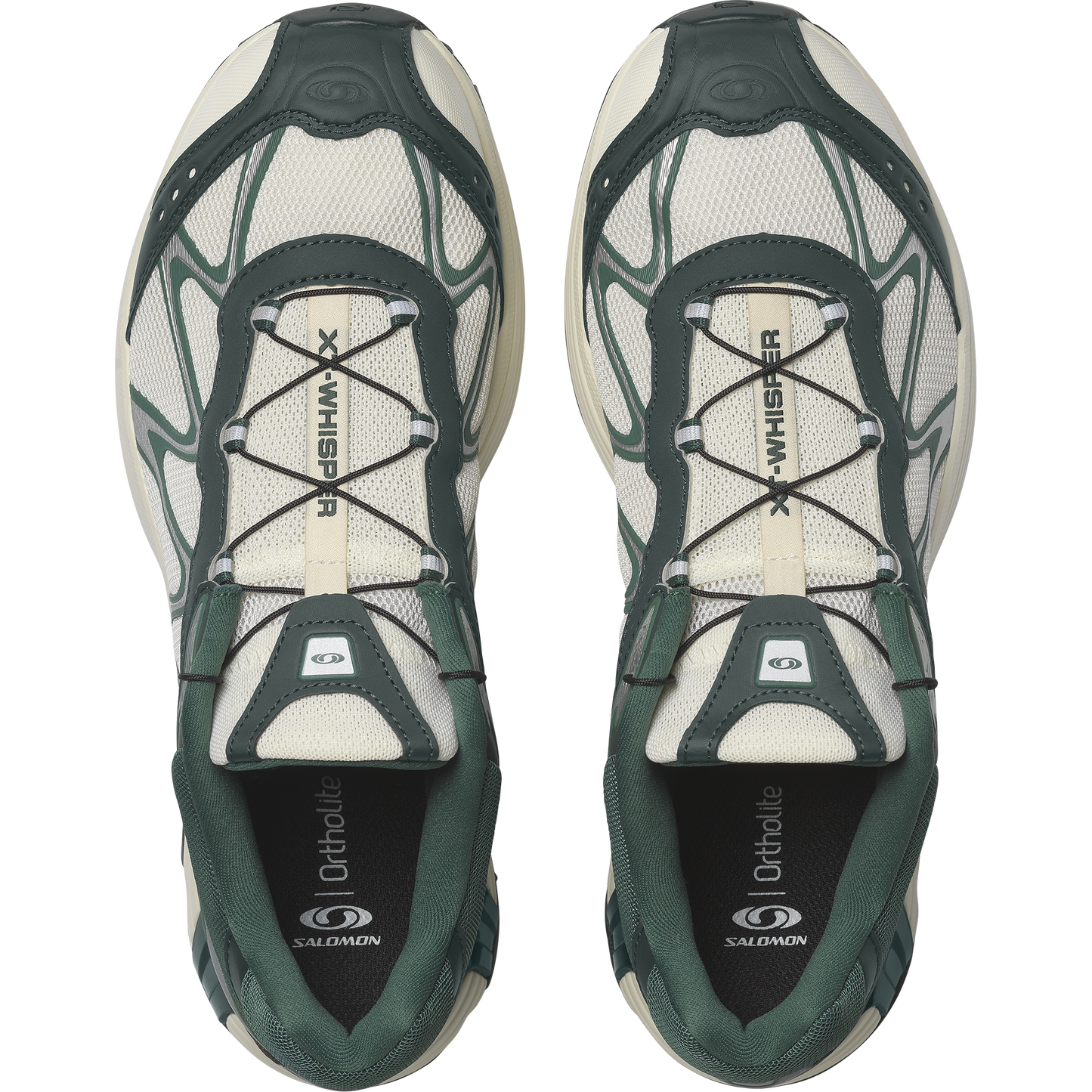 Salomon XT-Whisper Vanilla Ice / Green Gables vue d'en haut