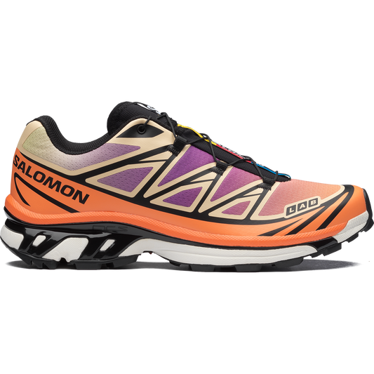 Salomon XT6 Black Almond Cream de profil
