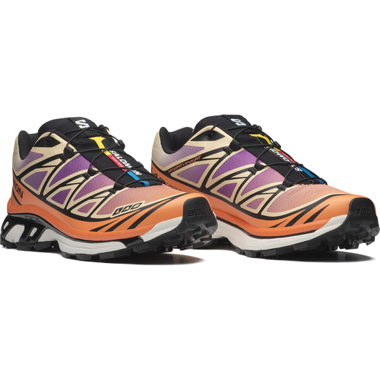 Salomon XT6 Black Almond Cream de biais