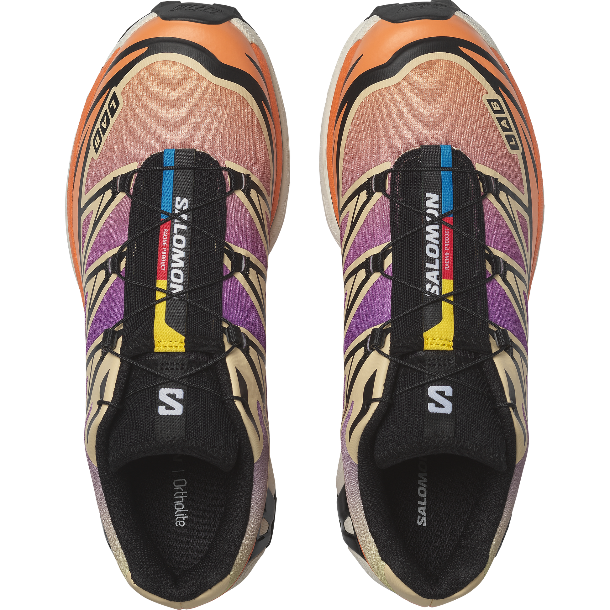 Salomon XT6 Black Almond Cream de haut