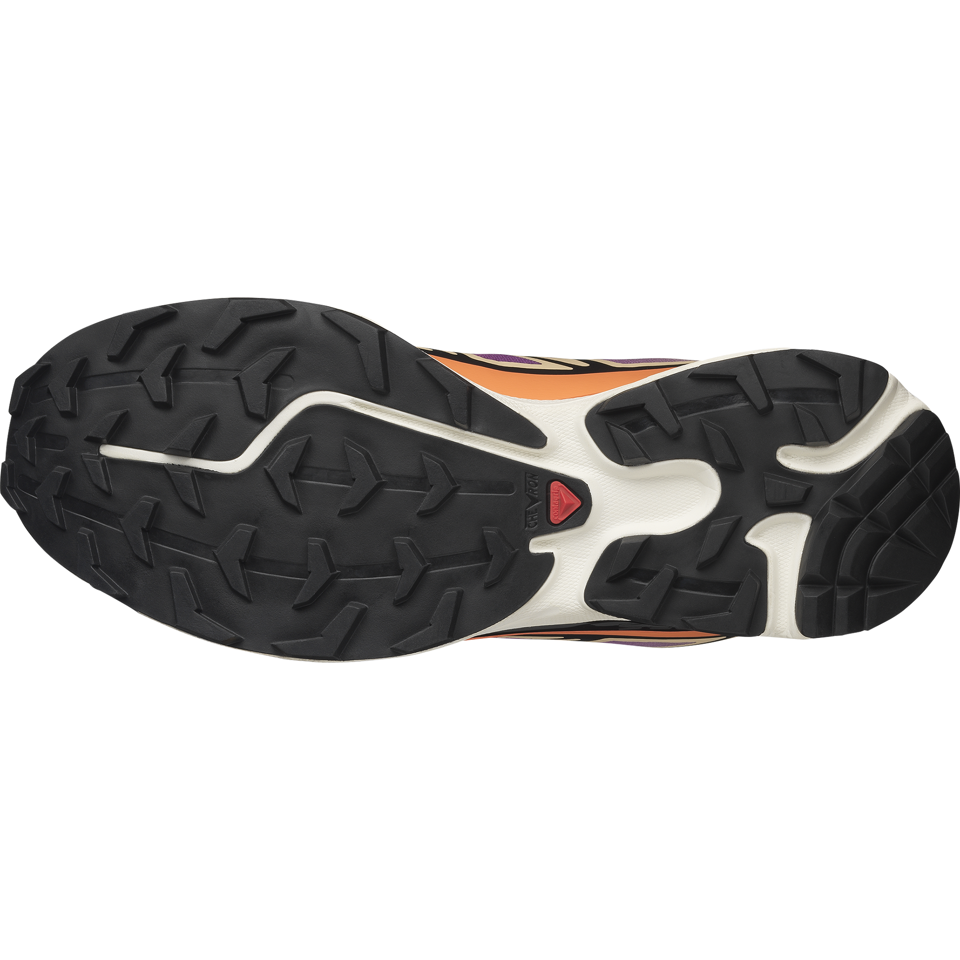 Salomon XT6 Black Almond Cream semelle