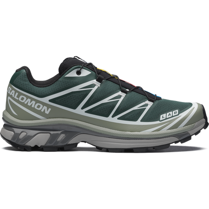 Salomon XT6 Bistro Green / Green Milieu vue de profil