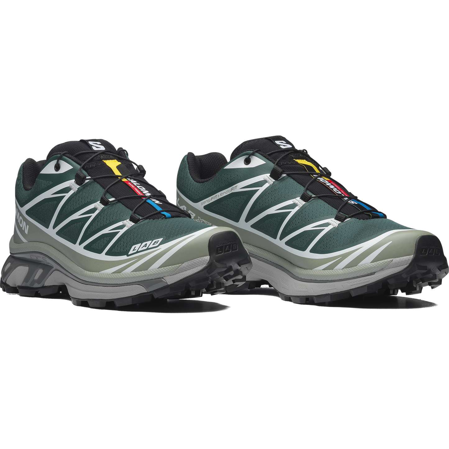 Salomon XT6 Bistro Green / Green Milieu vue de coté