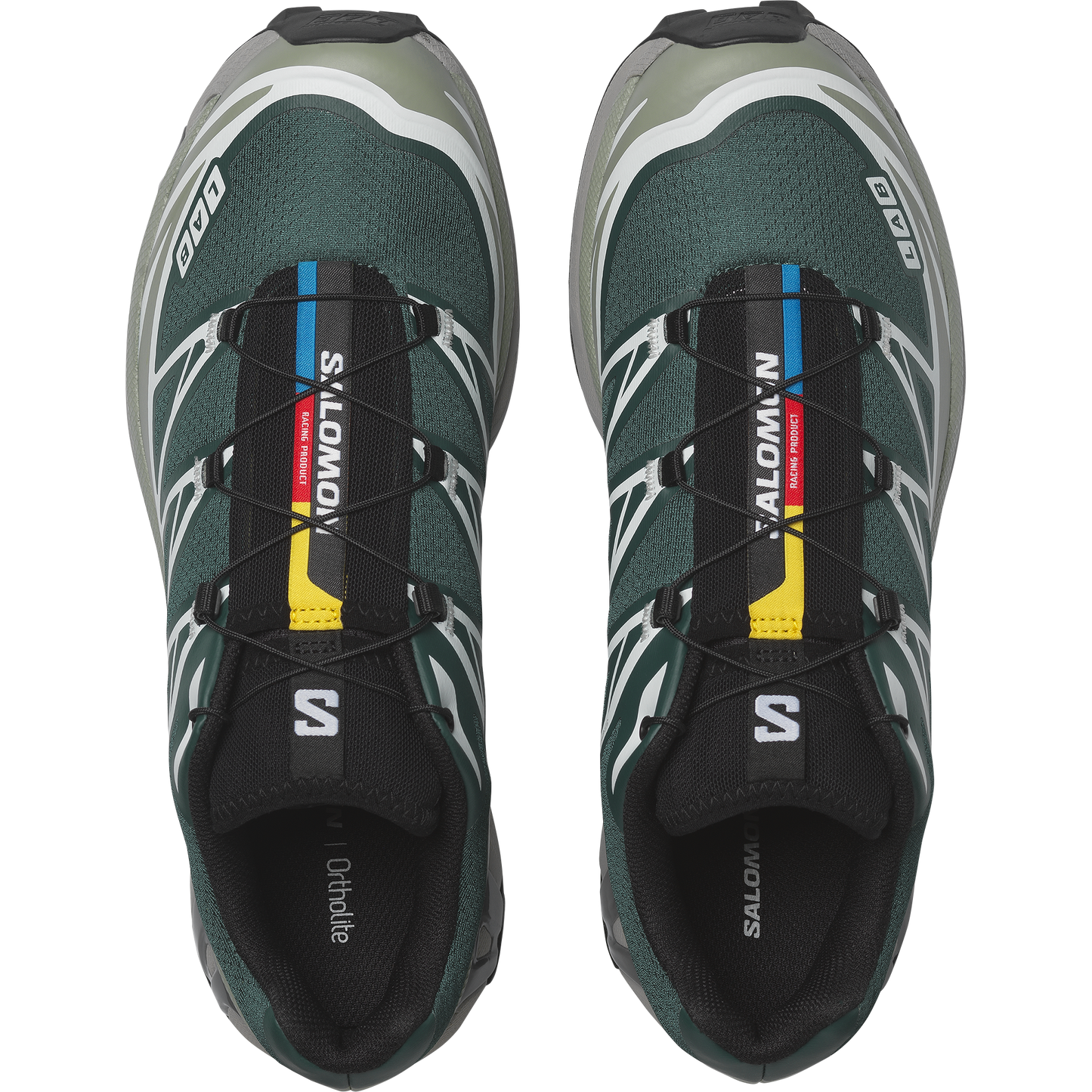 Salomon XT6 Bistro Green / Green Milieu vue d'en haut