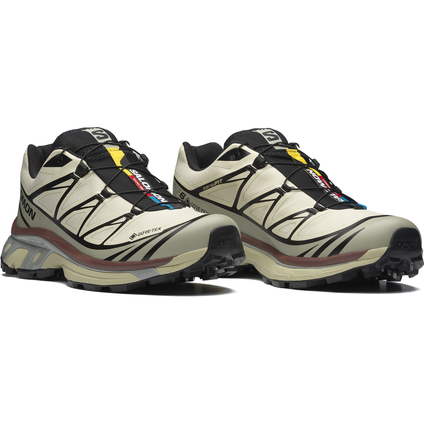 Salomon XT-6 GTX Aspargus Green / Tea vue de biais