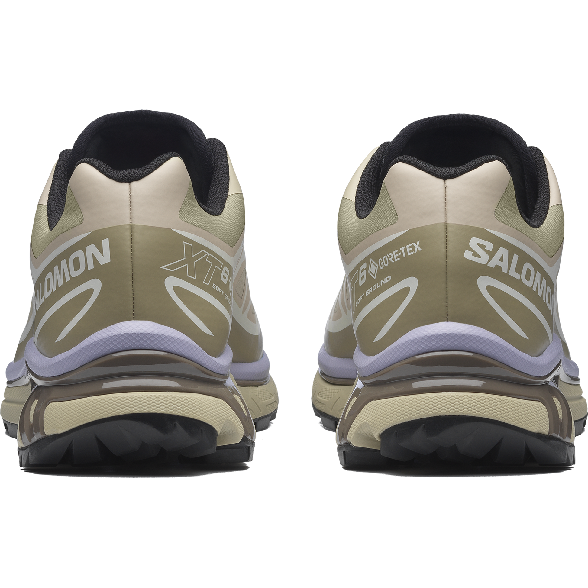 Salomon XT-6 GTX Eucalyptus / Silver Sage vue de dos