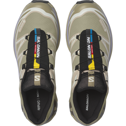 Salomon XT-6 GTX Eucalyptus / Silver Sage vue d'en haut