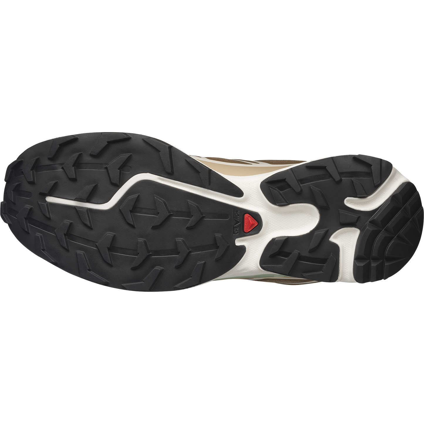 Salomon XT6 Coyote Brown / Safari semelle