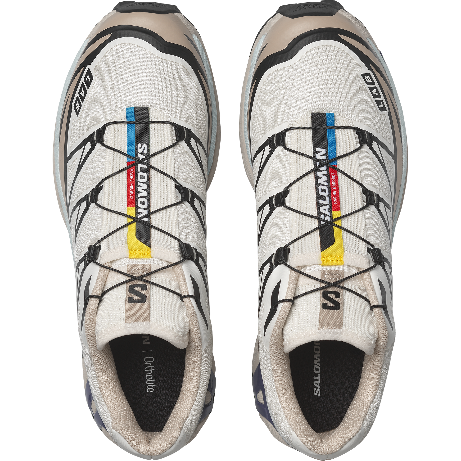 Salomon XT6 Vanilla Ice Oxford vue d'en haut