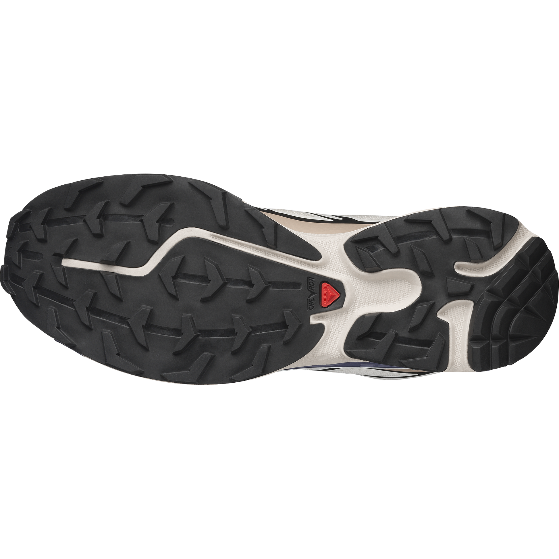 Salomon XT6 Vanilla Ice Oxford vue semelle