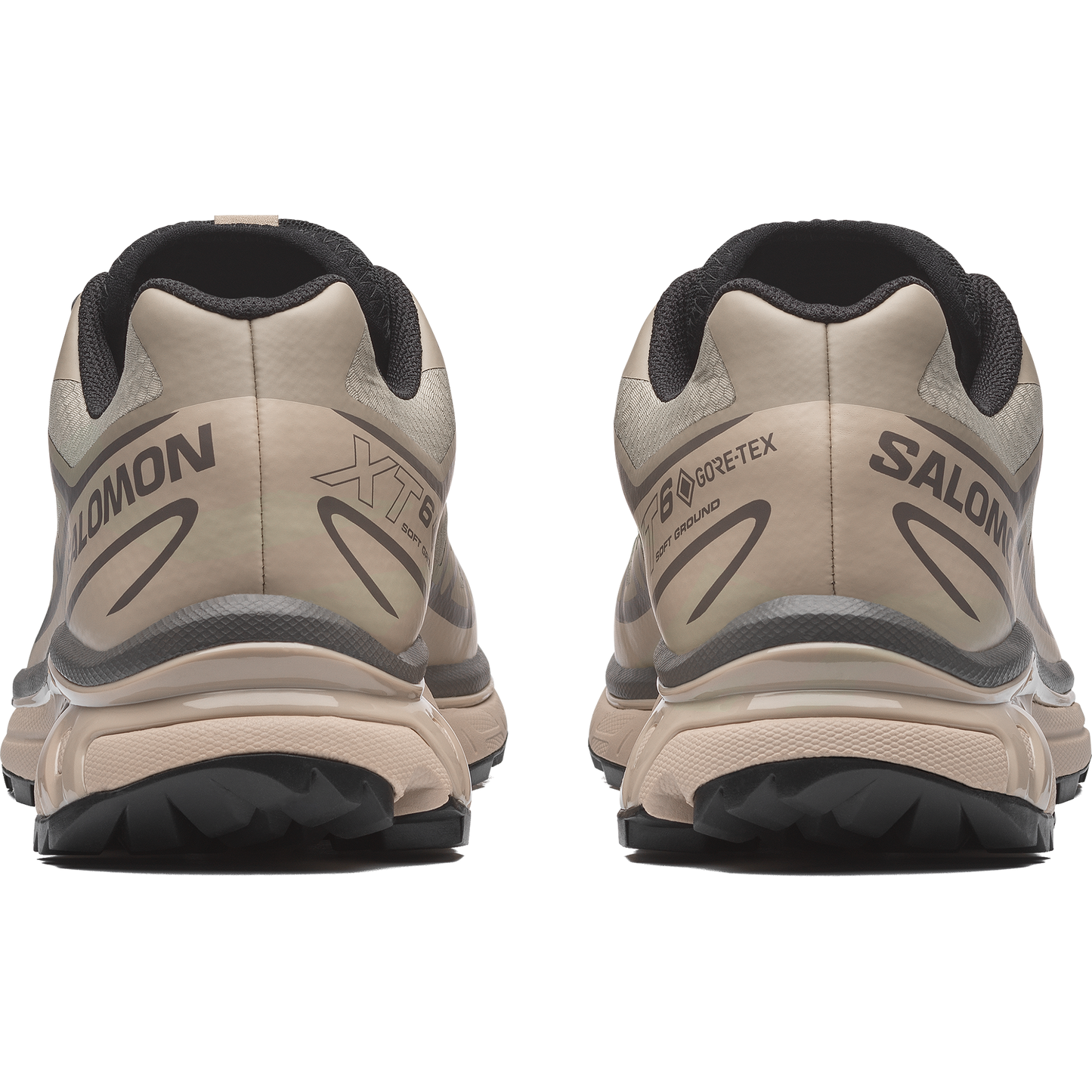 Salomon XT6 GTX White Pepper Silver Sage vue de dos