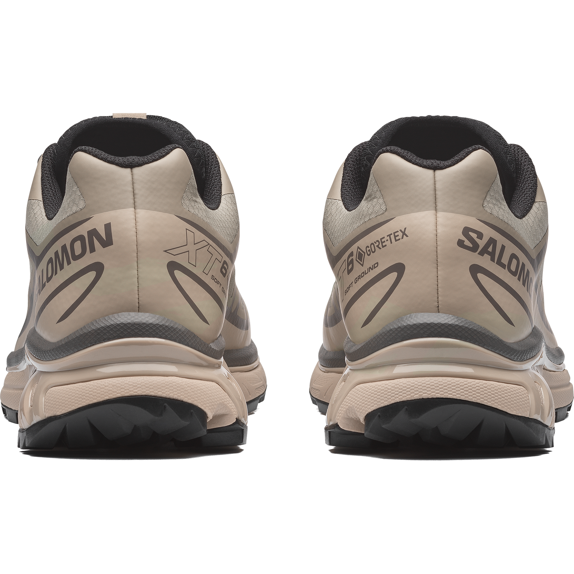 Salomon XT6 GTX White Pepper Silver Sage vue de dos