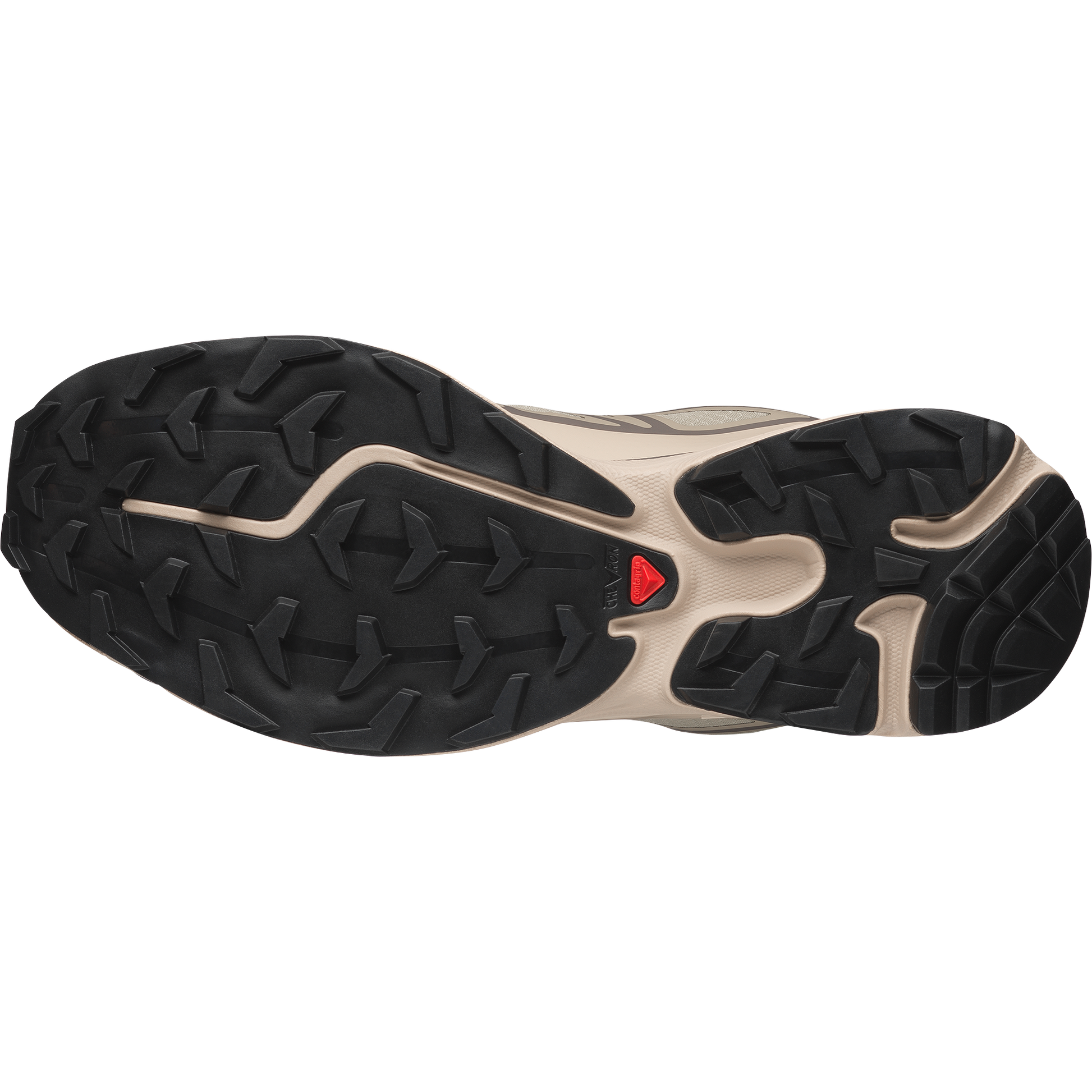 Salomon XT6 GTX White Pepper Silver Sage semelle