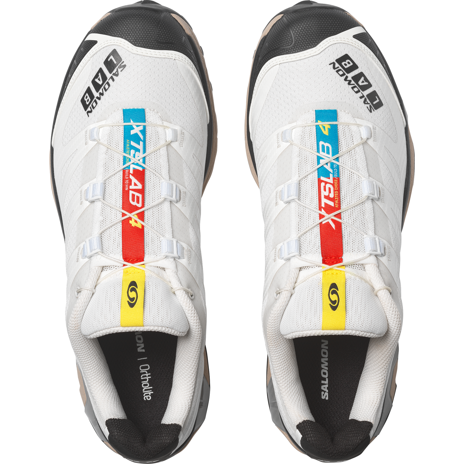 Salomon XT4 OG White Black vue d'en haut