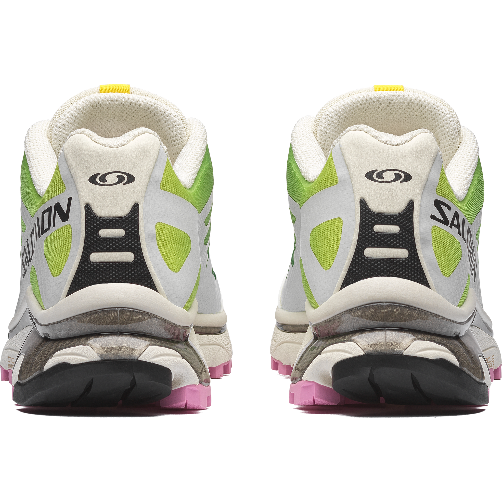 Salomon XT4 OG Vanilla Ice Acid Lime - vue de dos