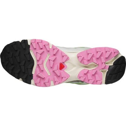 Salomon XT4 OG Vanilla Ice Acid Lime - vue de dessus