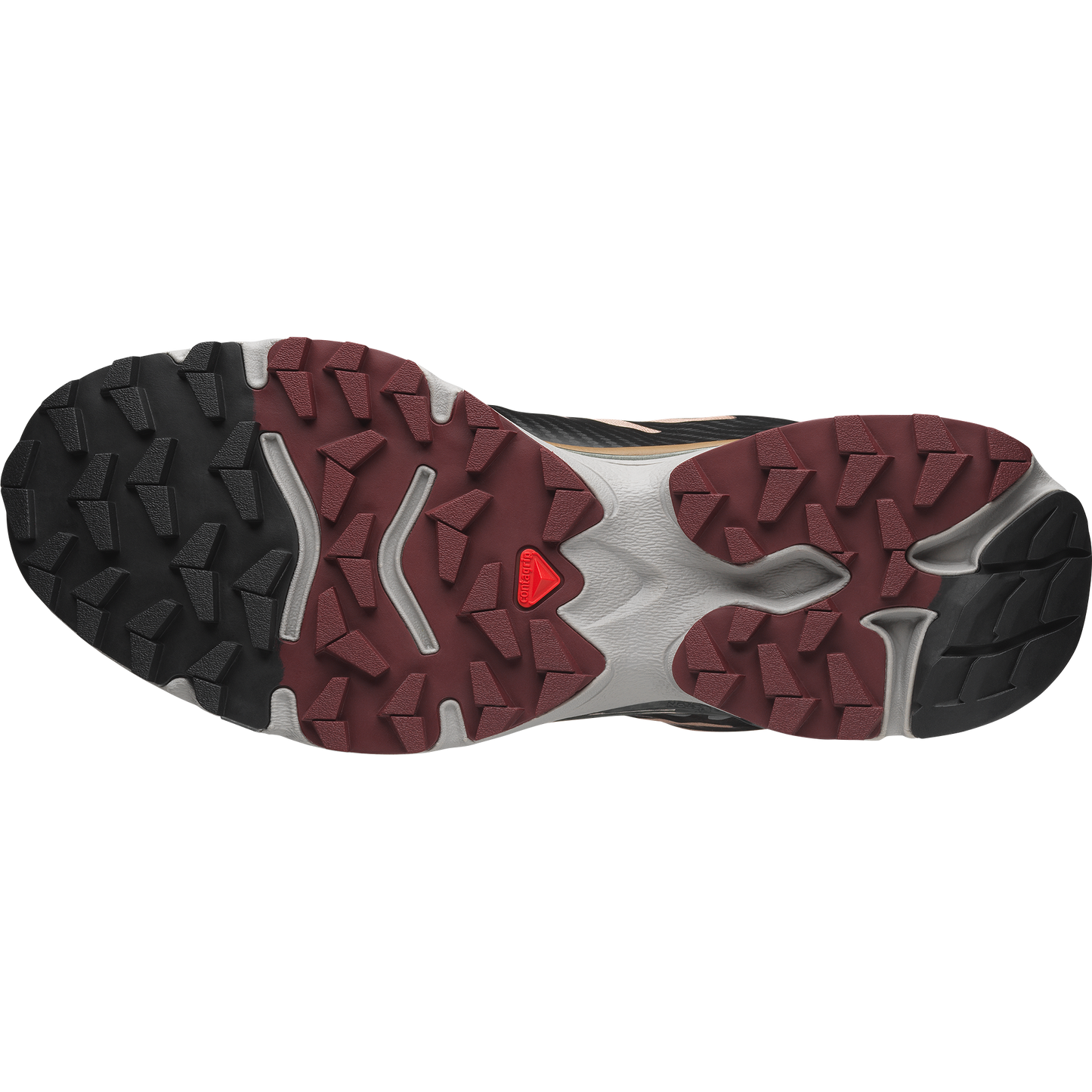 Salomon XT4 OG Black Desert Tan vue semelle
