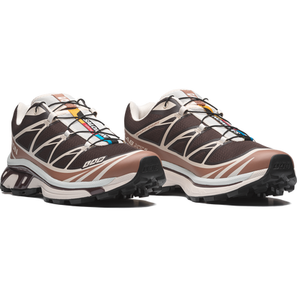 Salomon XT6 Black Coffee Burro vue de biais
