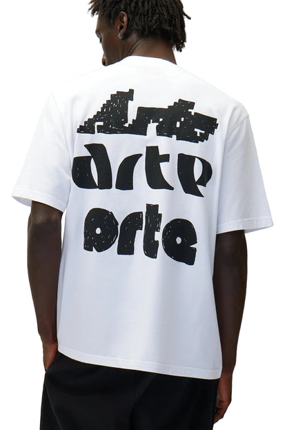 Arte Multi Tshirt White