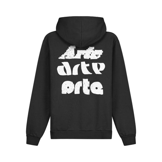 Arte Multi Hoodie Black