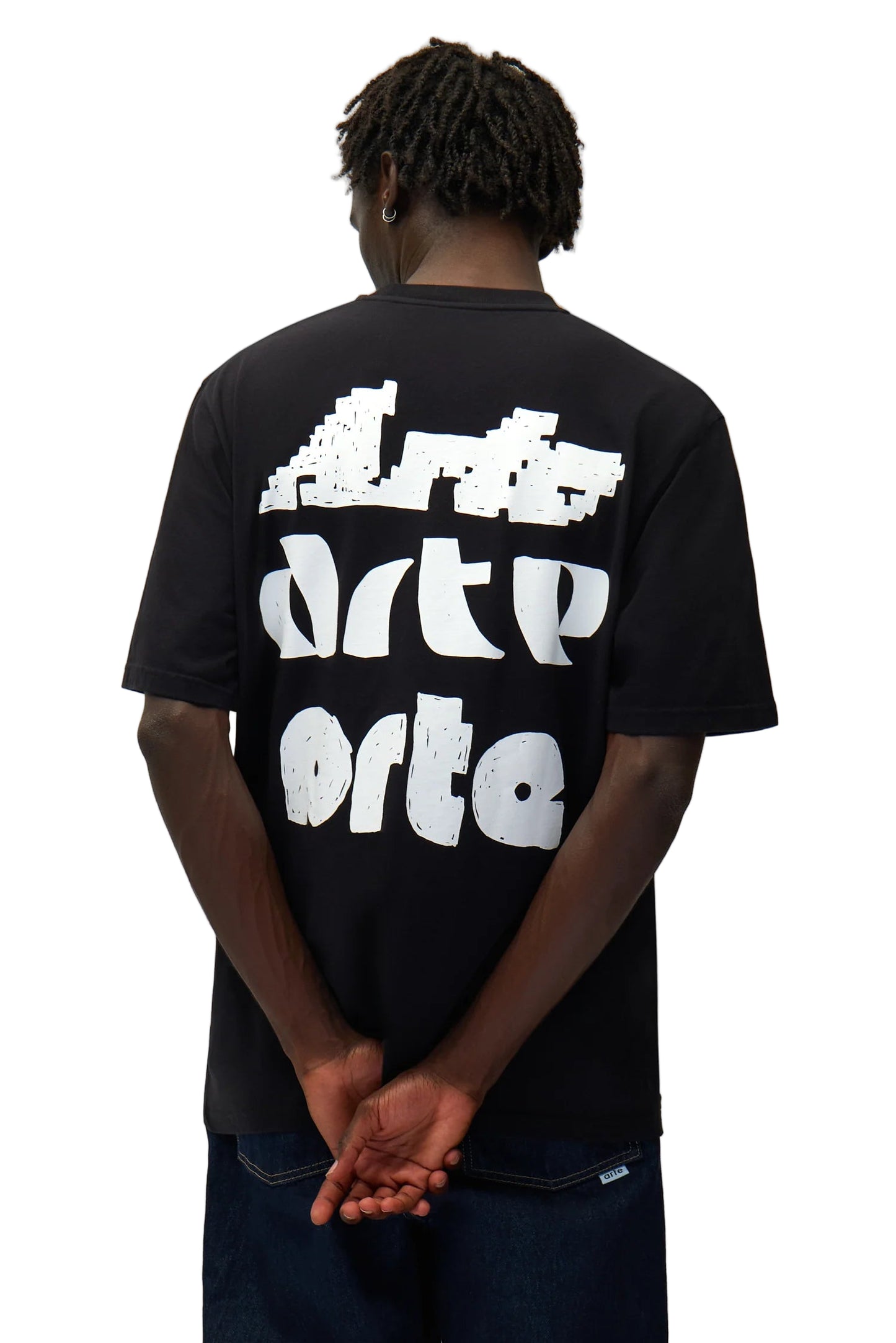 Arte Multi Tshirt Black
