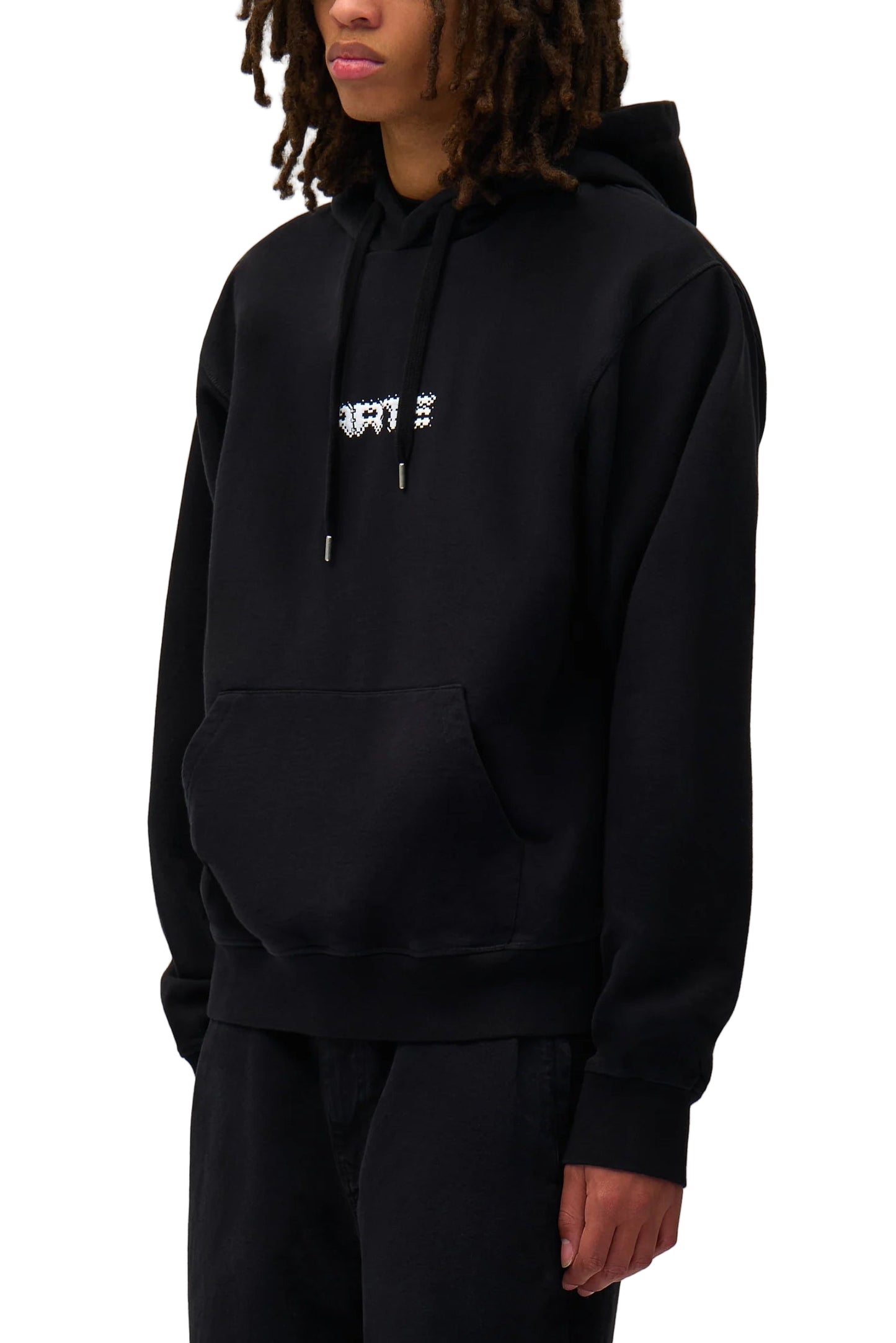 Arte Pixel Hoodie Black