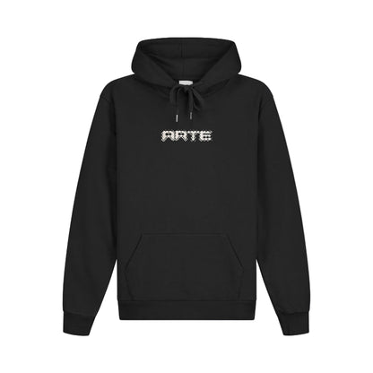 Arte Pixel Hoodie Black