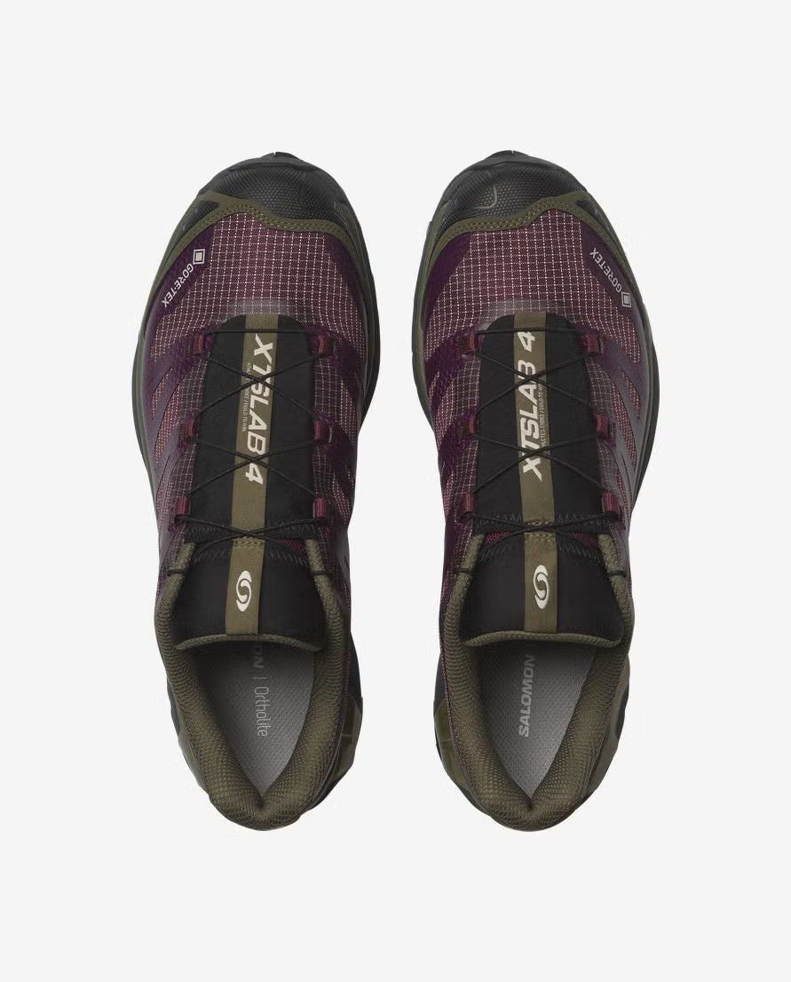 Salomon XT4 GTX Maroon Banner Winter Bloom top