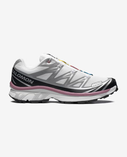 Salomon XT6 White Black vue de profil