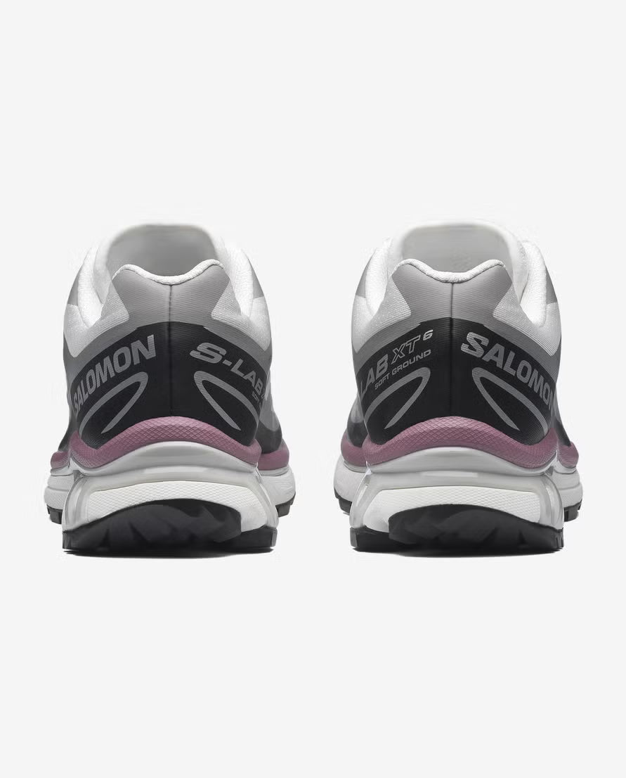 Salomon XT6 White Black vue de dos