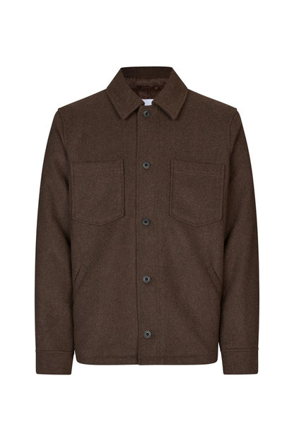 Samsoe Samsoe Pally Shirt Jacket Chocolate Torte