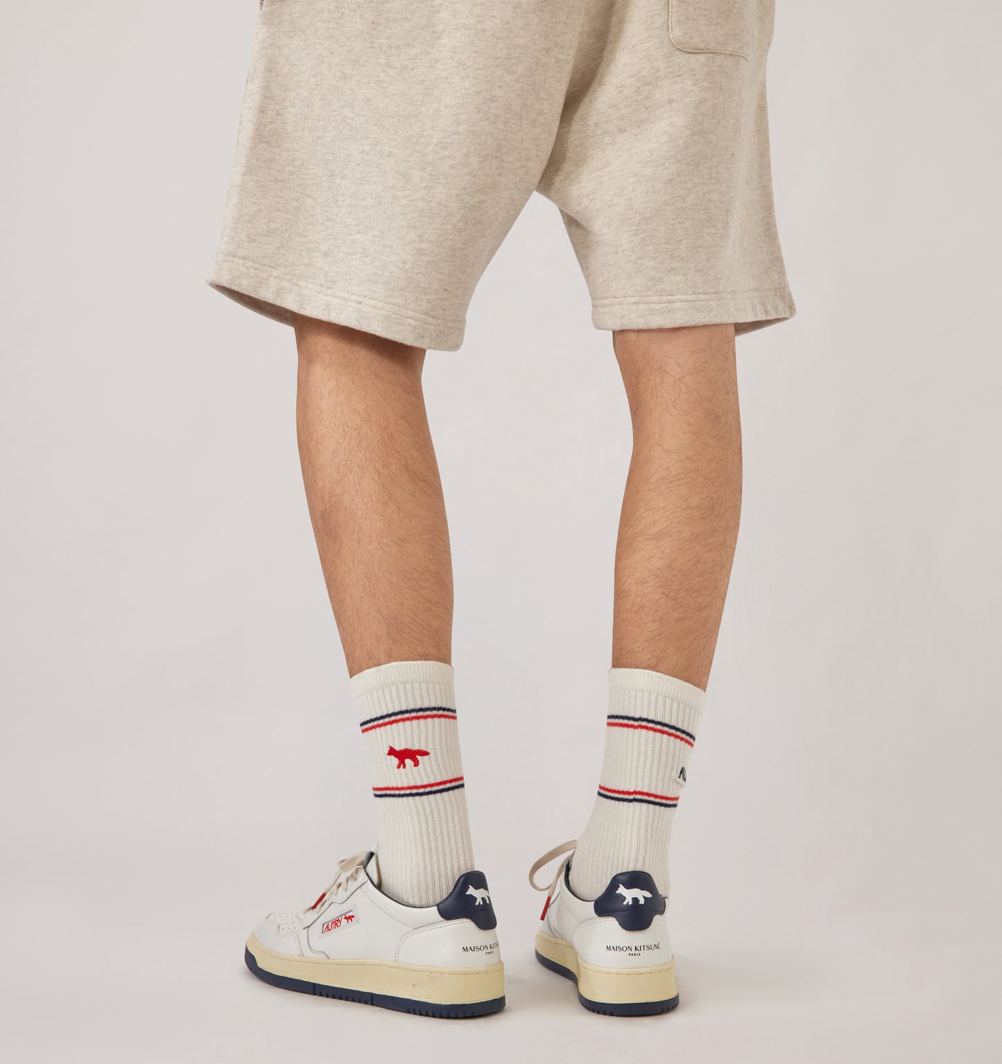 Autry x Maison Kitsuné Chaussette Cream