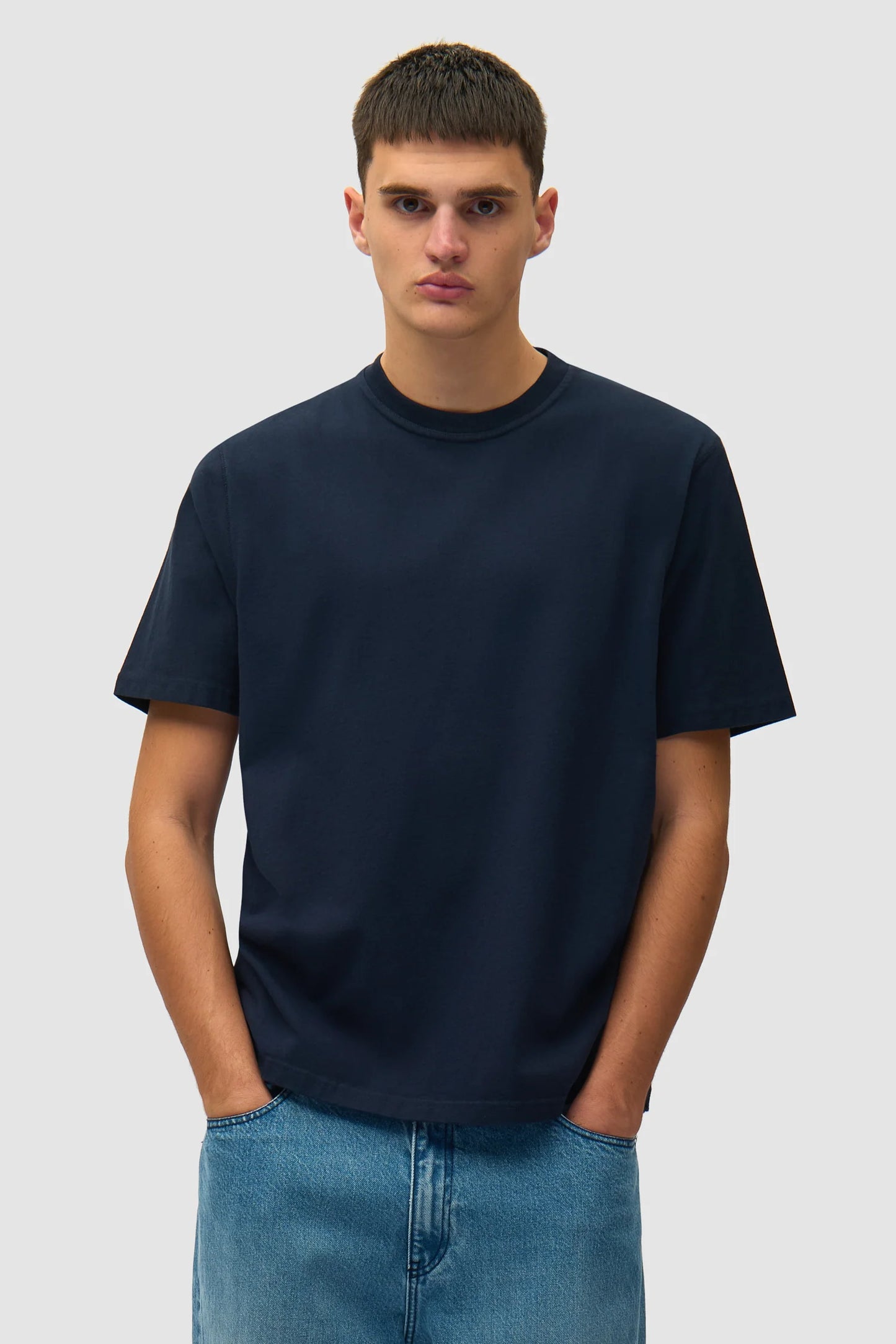 Arte Back Collage Tshirt Navy