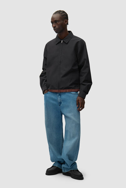 Arte Linen Tape Classic Jacket vue de face porté de profil