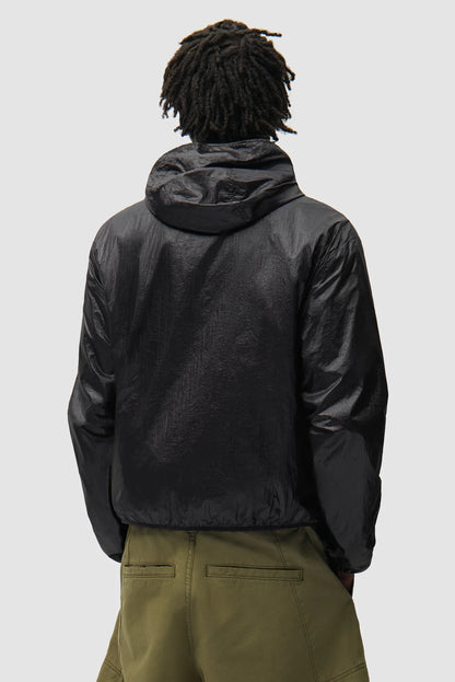 Arte Shiny Nylon Jacket vue de dos porté