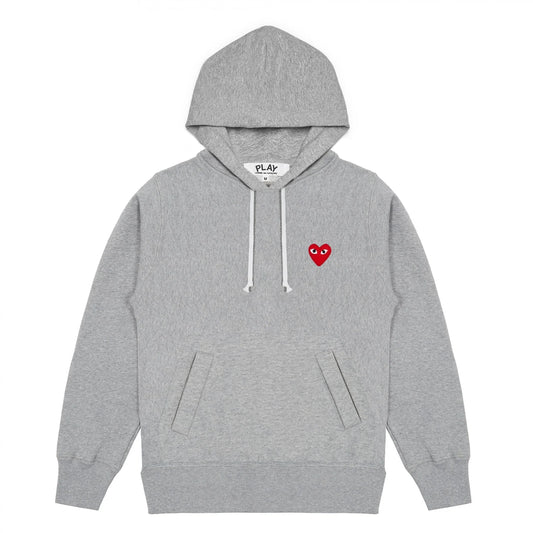 CDG Play Sweatshirt Grey