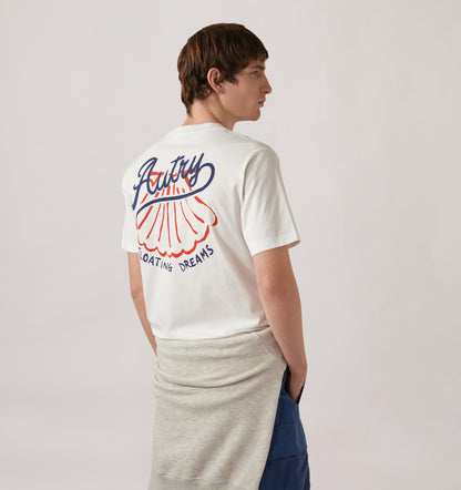 Autry Tshirt 047W vue de dos porté homme
