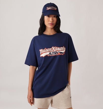 Autry x Maison Kitsuné Tshirt Navy