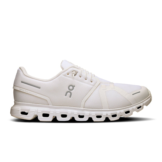 On Running Cloud 6 White / White