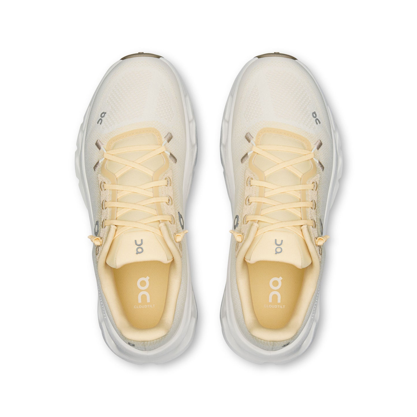 On Running Cloudtilt Blonde Dew vue d'en haut