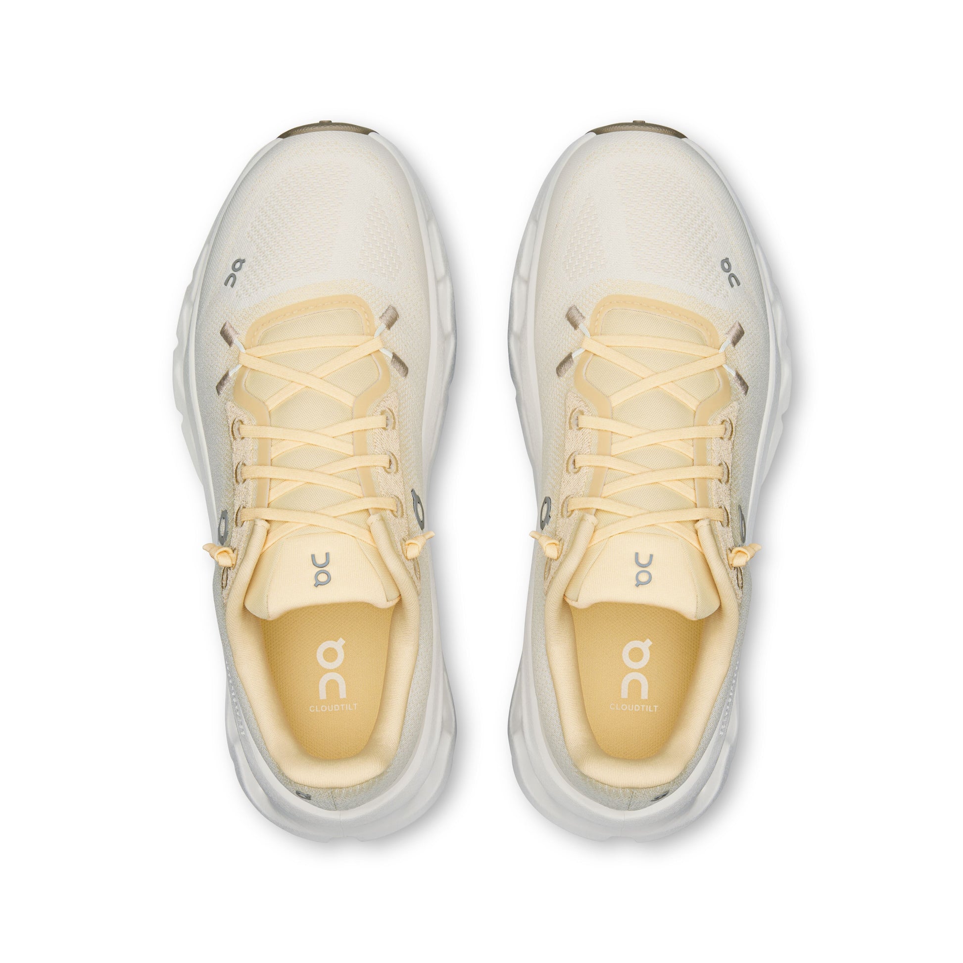On Running Cloudtilt Blonde Dew vue d'en haut