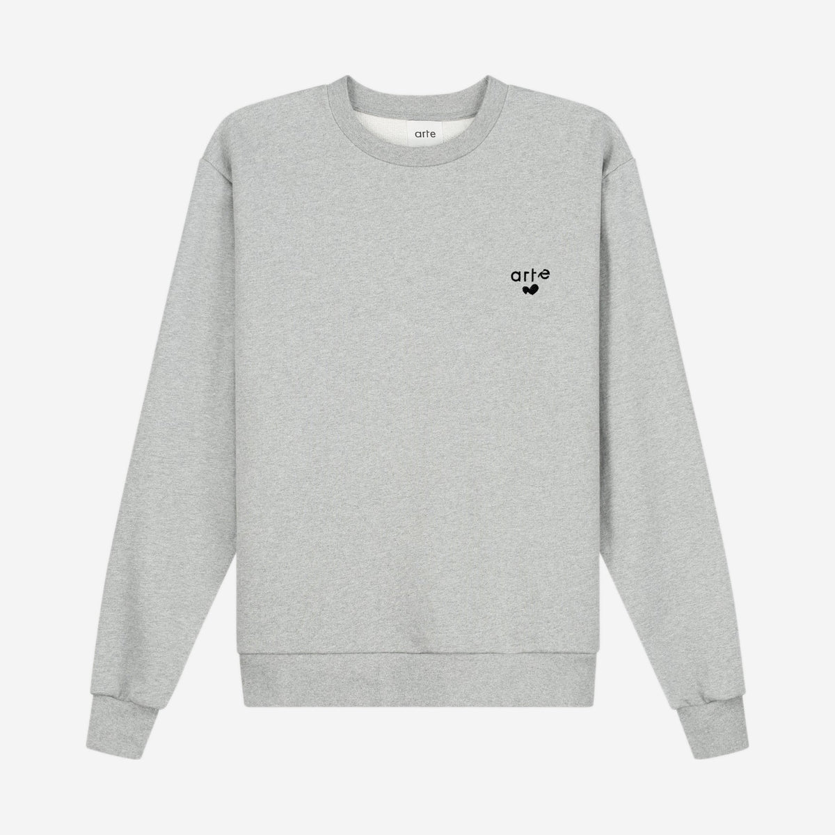 Arte Antwerp Hearth Logo Crewneck Grey, Arte Antwerp disponible chez For The Week à Ajaccio