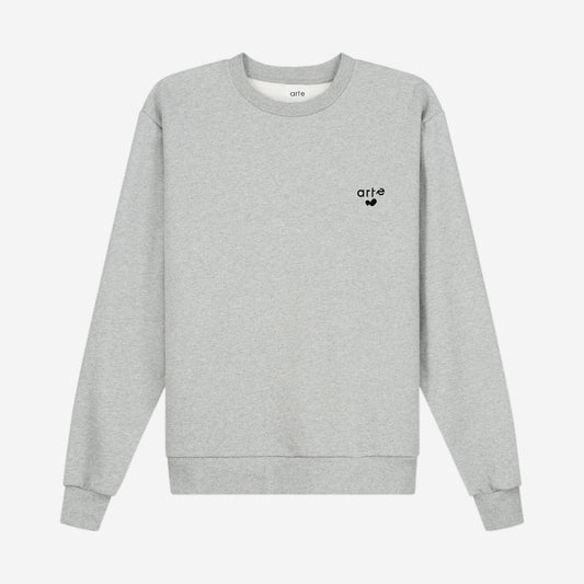 Arte Antwerp Hearth Logo Crewneck Grey, Arte Antwerp disponible chez For The Week à Ajaccio