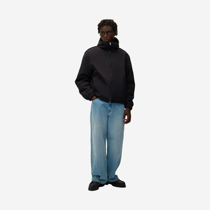 Arte Antwerp Nylon Technical Jacket Black, vue de détail