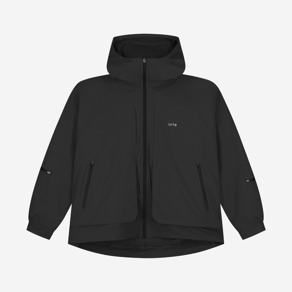 Arte Antwerp Technical Polar Jacket Black, Arte Antwerp disponible chez For The Week à Ajaccio