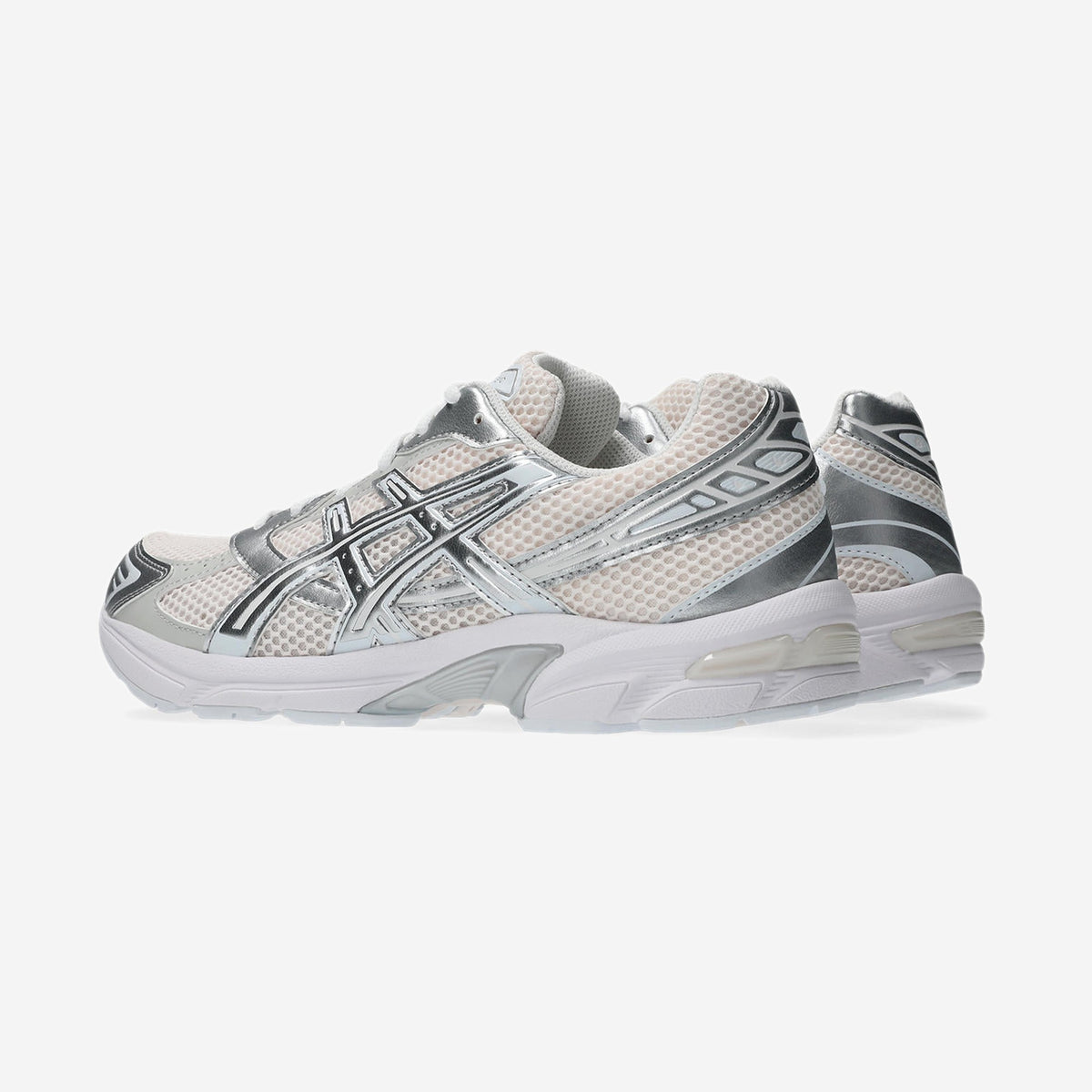 Asics GEL-1130 Blush Pure Silver, vue de trois-quarts